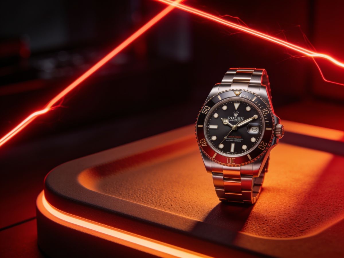 Rolex commercial shoot in The Vault studio